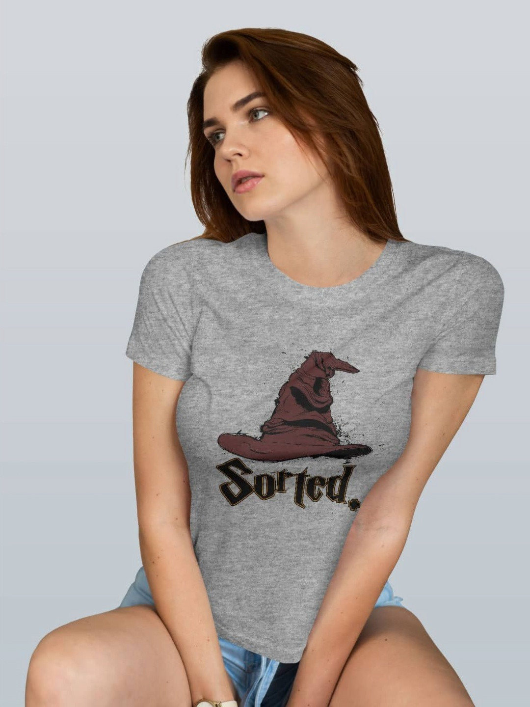 macmerise Women Printed Extended Sleeves T-shirt, Grey
macmerise Women Printed Extended Sleeves T-shirt, Grey