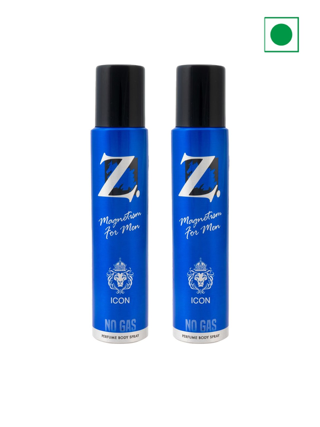 Z-MAGNETISM FOR MEN Icon Set Of 2 Long Lasting Deodorant Body Spray - 120ml(99g) Each, Blue
Z-MAGNETISM FOR MEN Icon Set Of 2 Long Lasting Deodorant Body Spray - 120ml(99g) Each, Blue