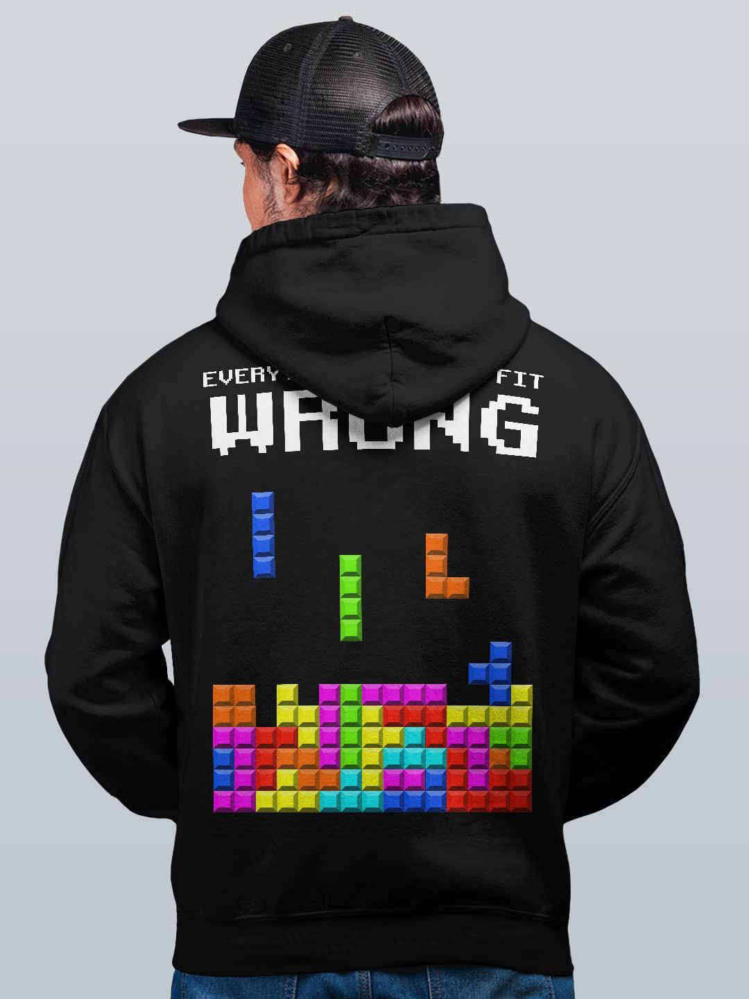 macmerise Men Printed Hooded Sweatshirt, Black
macmerise Men Printed Hooded Sweatshirt, Black