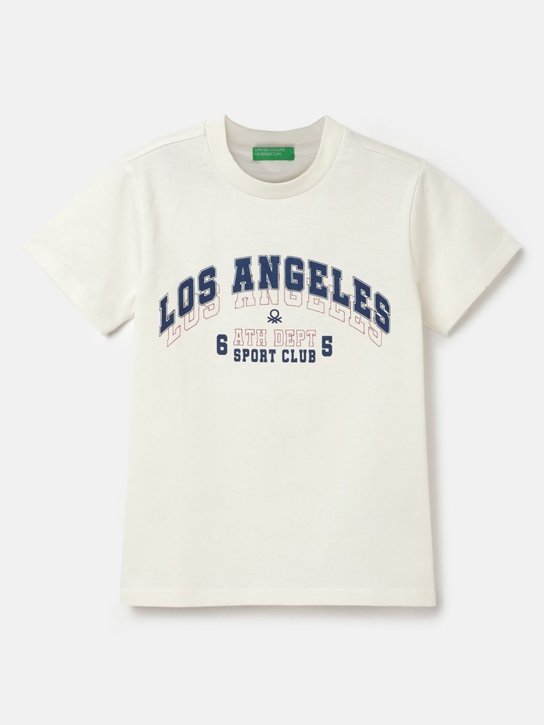 United Colors of Benetton Boys Typography Printed Pure Cotton Applique T-shirt, White
United Colors of Benetton Boys Typography Printed Pure Cotton Applique T-shirt, White