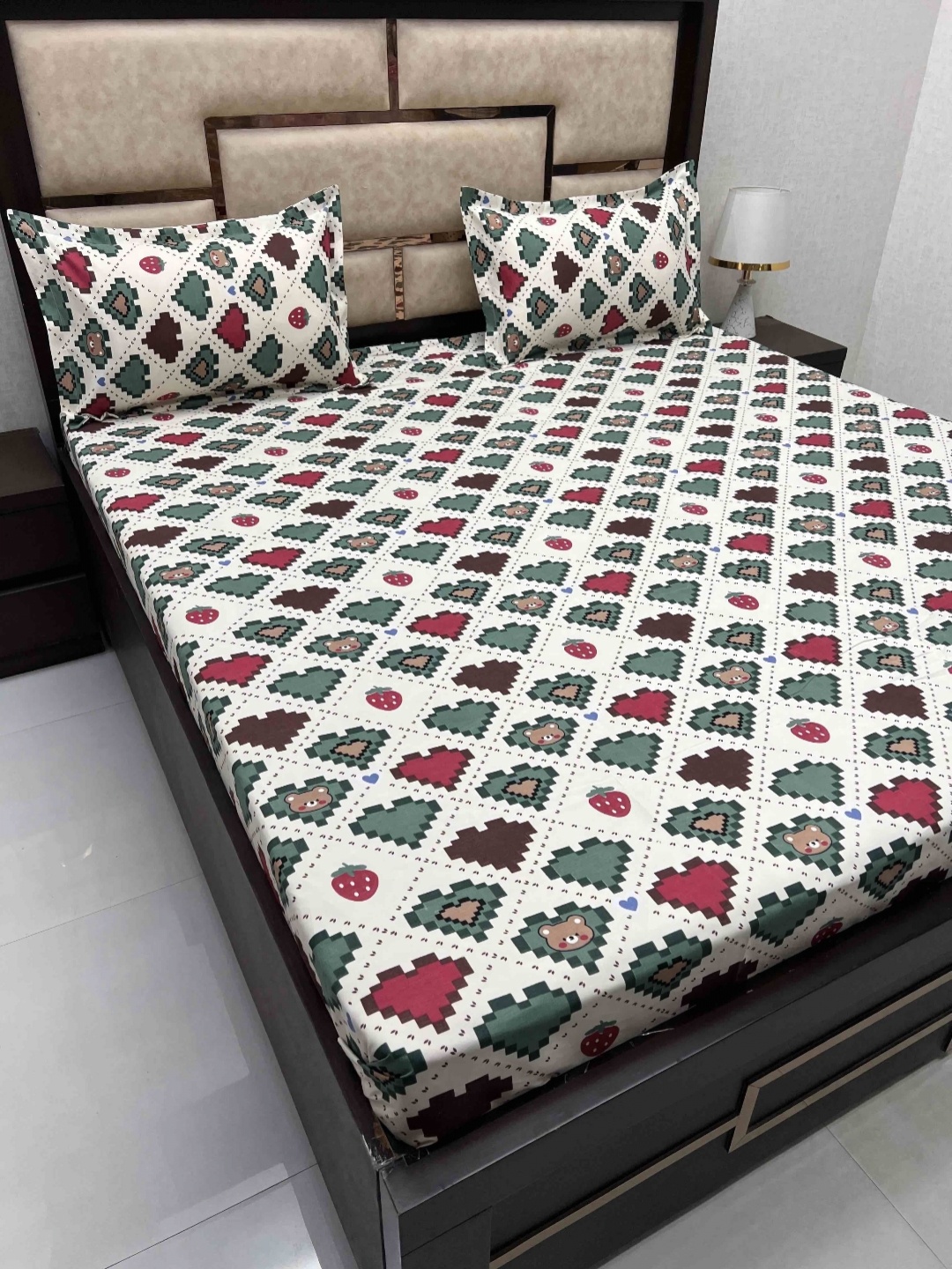 Pure Decor Kids Queen Size Double Bed Bedsheet With 2 Pillow Covers 2.28m X 2.54m, White
Pure Decor Kids Queen Size Double Bed Bedsheet With 2 Pillow Covers 2.28m X 2.54m, White