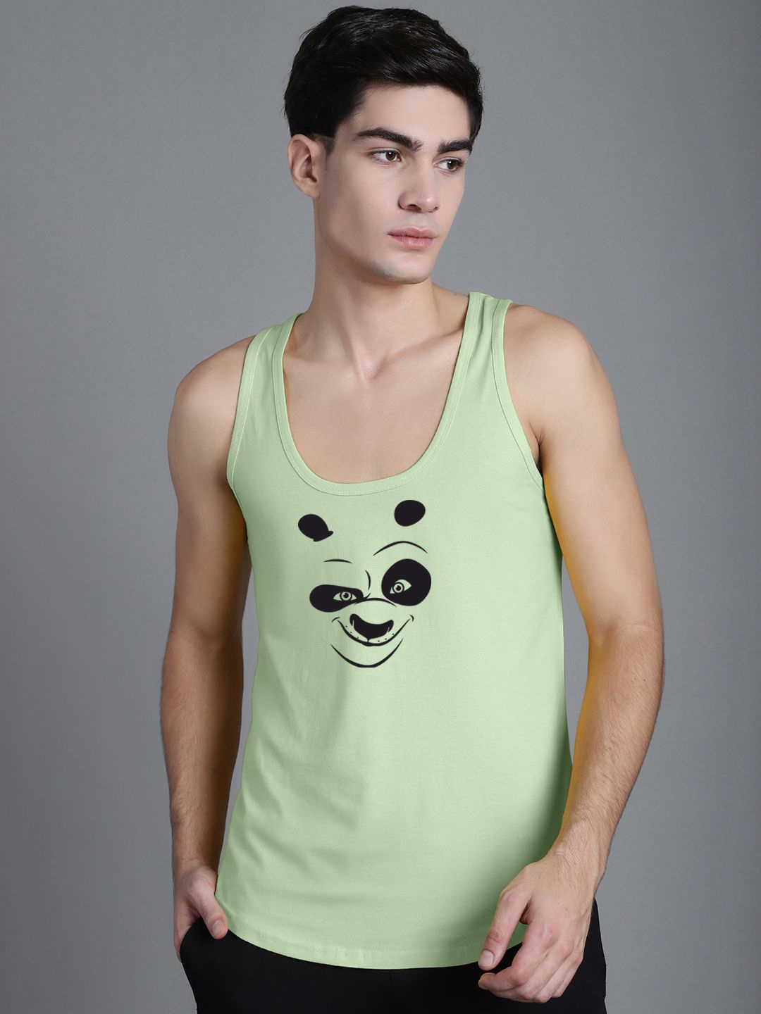 FBAR Men Printed Pure Cotton Sleeveless Gym Innerwear Vests FBC557-33, Sea green
FBAR Men Printed Pure Cotton Sleeveless Gym Innerwear Vests FBC557-33, Sea green
