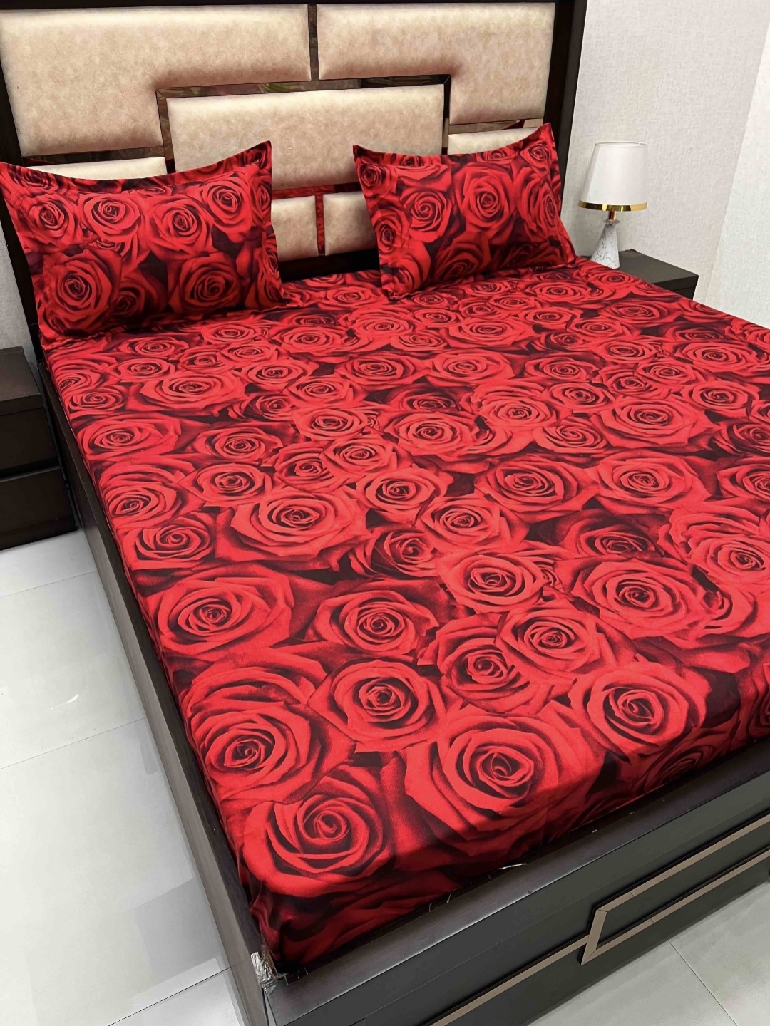 Pure Decor amulya Red & Brown Cotton Floral 260 TC Queen Bedsheet with 2 Pillow Covers
Pure Decor amulya Red & Brown Cotton Floral 260 TC Queen Bedsheet with 2 Pillow Covers