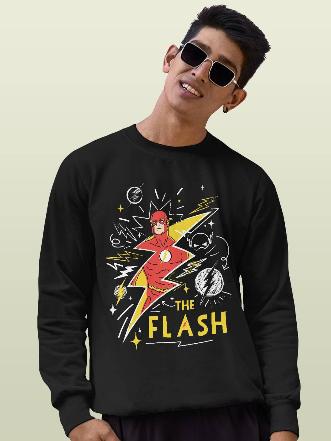 macmerise Men Printed Sweatshirt, Black
macmerise Men Printed Sweatshirt, Black