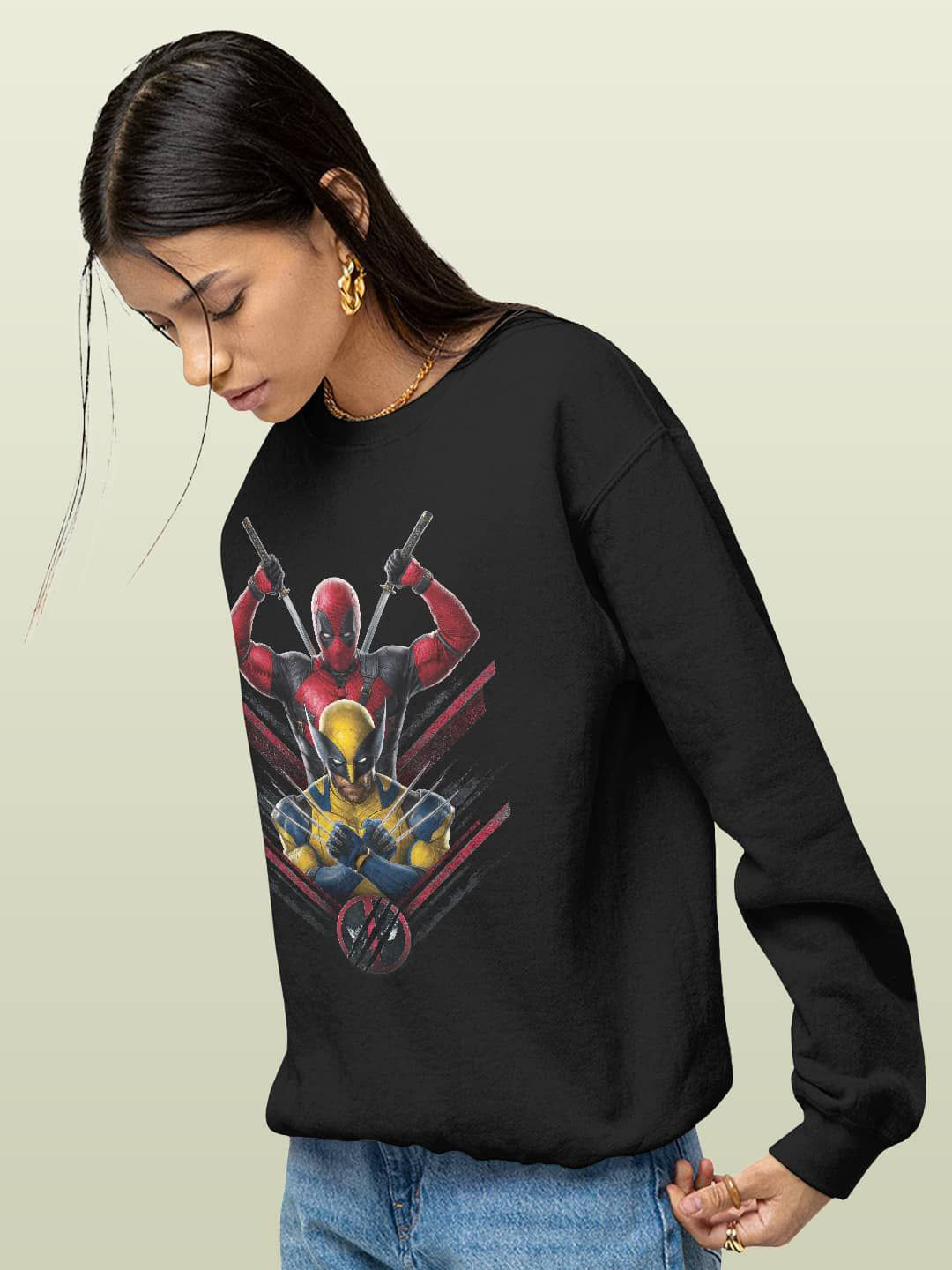 macmerise Men Printed Sweatshirt, Black
macmerise Men Printed Sweatshirt, Black