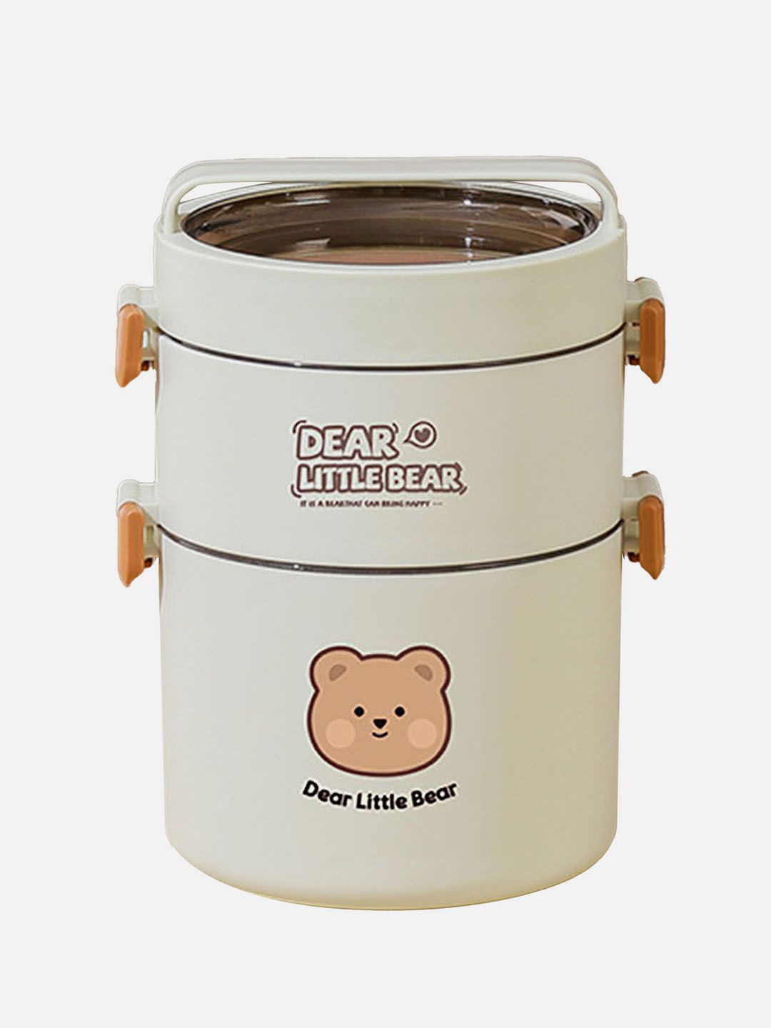 Little Surprise Box LLP Cream 2 Pieces Stainless Steel Leak Proof Lunch Boxes & Carry Bag
Little Surprise Box LLP Cream 2 Pieces Stainless Steel Leak Proof Lunch Boxes & Carry Bag