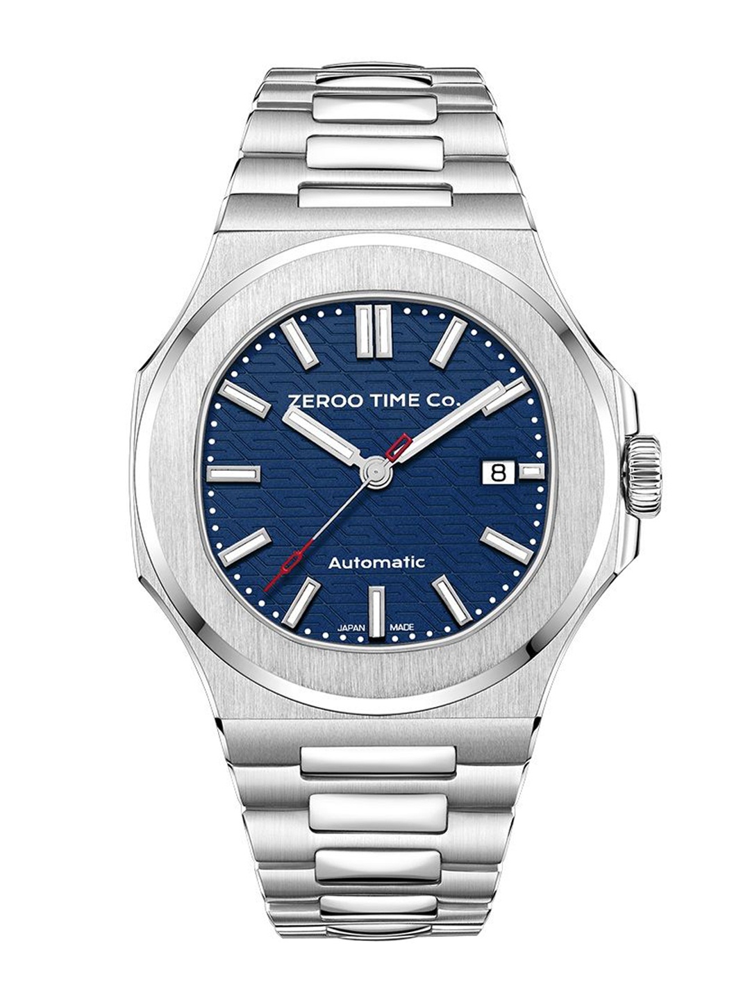 ZEROO Unisex Dial & Stainless Steel Bracelet Style Straps Analogue Automatic Watch ZM003CSDB, Silver
ZEROO Unisex Dial & Stainless Steel Bracelet Style Straps Analogue Automatic Watch ZM003CSDB, Silver