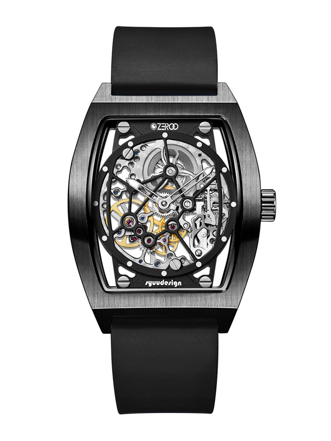 ZEROO Unisex Embellished Dial & Leather Straps Analogue Automatic Watch ZM001BBK, Black
ZEROO Unisex Embellished Dial & Leather Straps Analogue Automatic Watch ZM001BBK, Black