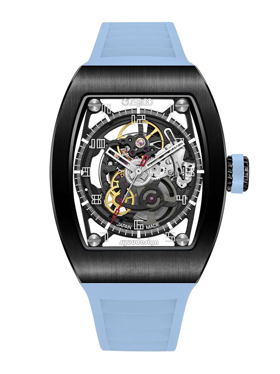 ZEROO Unisex Skeleton Dial & Leather Straps Analogue Automatic Watch ZM002BLB, Blue
ZEROO Unisex Skeleton Dial & Leather Straps Analogue Automatic Watch ZM002BLB, Blue