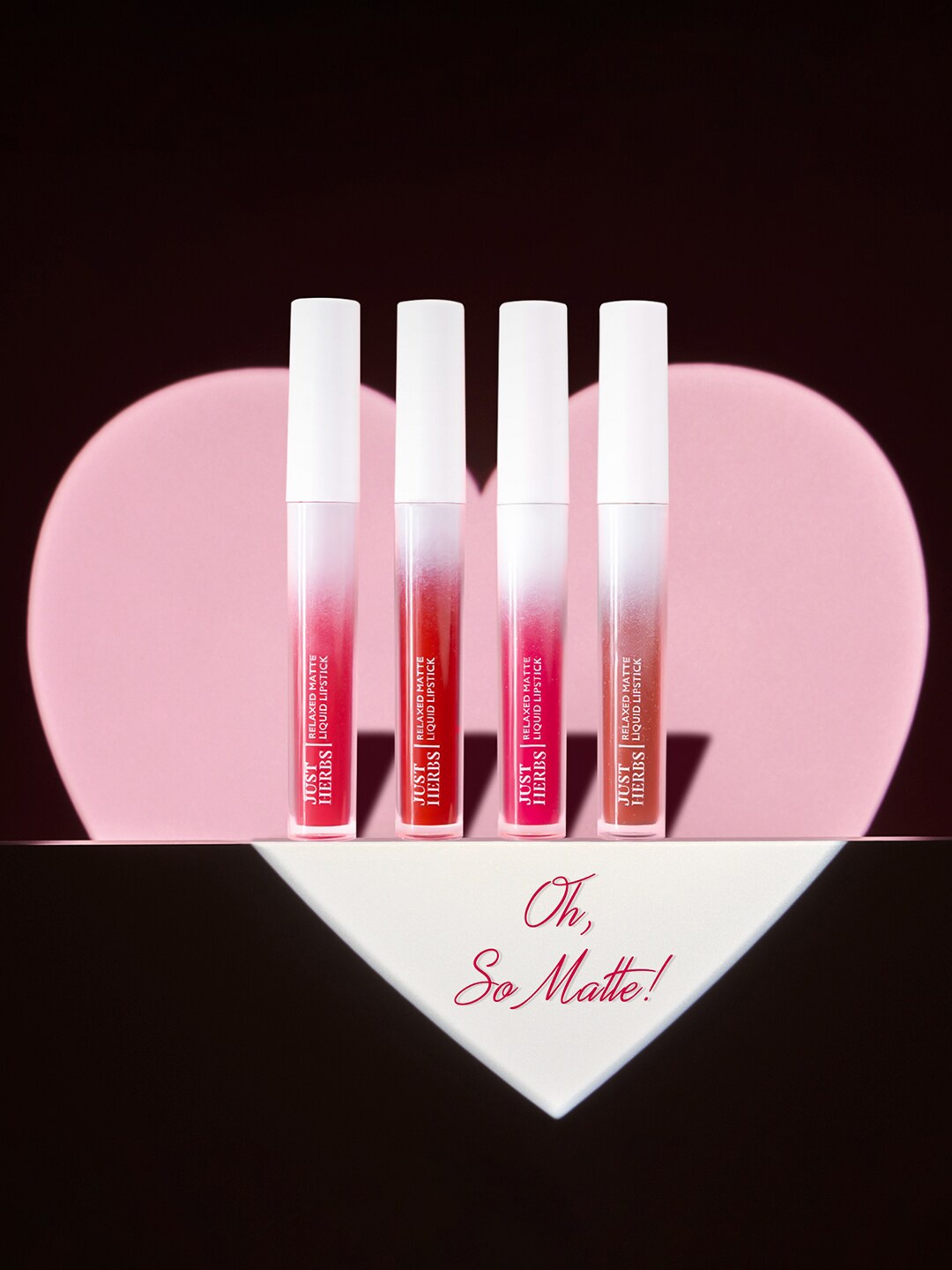 Just Herbs Transfer Proof Long Wear Relaxed Matte Liquid Lipstick 4ml - Strawberry Kiss 10, Pink
Just Herbs Transfer Proof Long Wear Relaxed Matte Liquid Lipstick 4ml - Strawberry Kiss 10, Pink