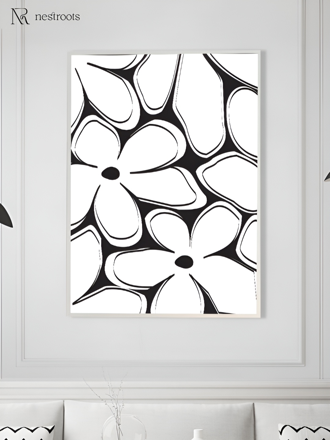 nestroots Blooming in the Shadows White & Black Canvas Floral and Botanical Wall Art
nestroots Blooming in the Shadows White & Black Canvas Floral and Botanical Wall Art