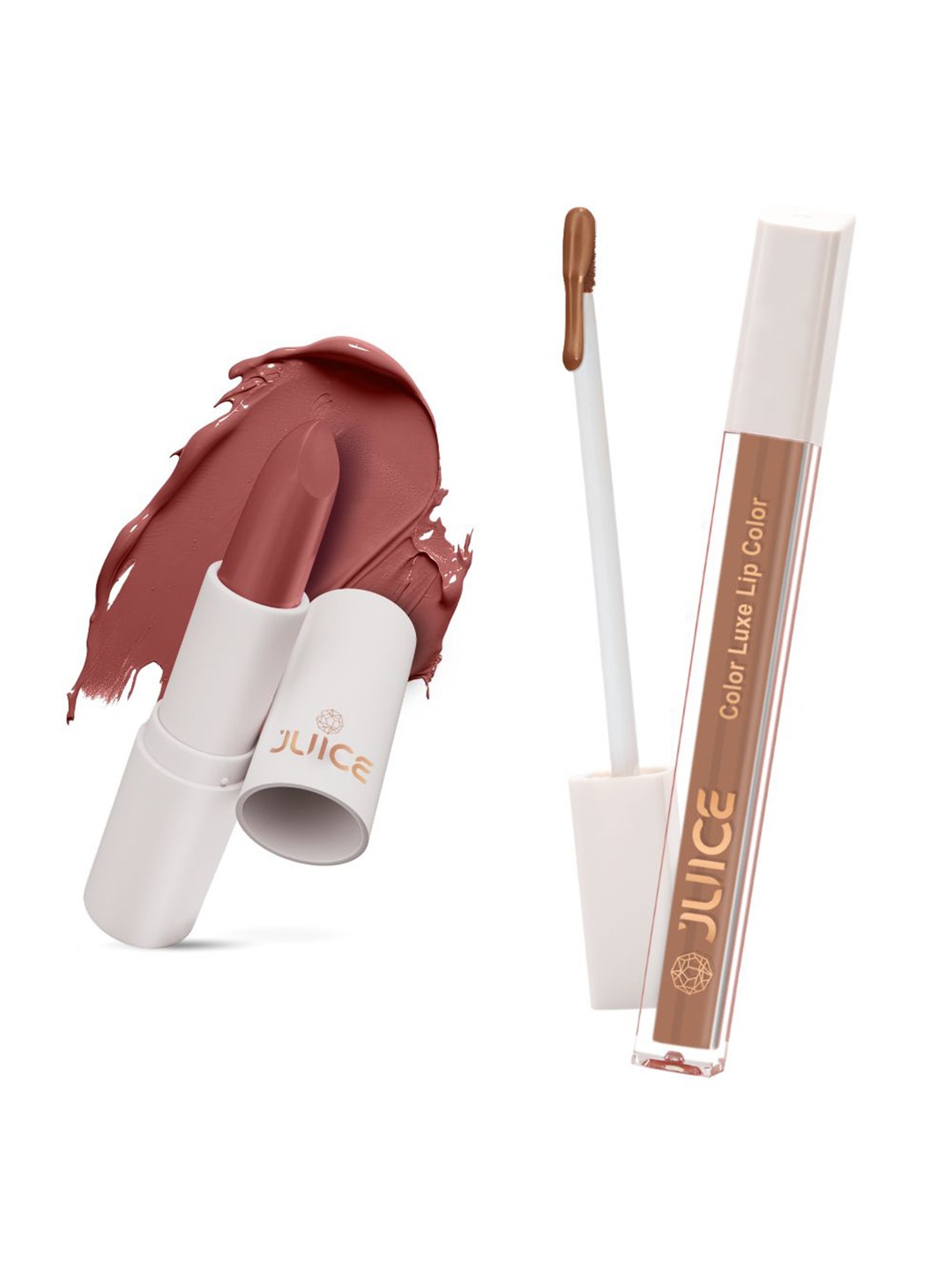 JUICE Set of Color Luxe Lip Color 2.5ml & Kiss Sensation Lipstick 4g - Shade M21 & M18, Pink
JUICE Set of Color Luxe Lip Color 2.5ml & Kiss Sensation Lipstick 4g - Shade M21 & M18, Pink