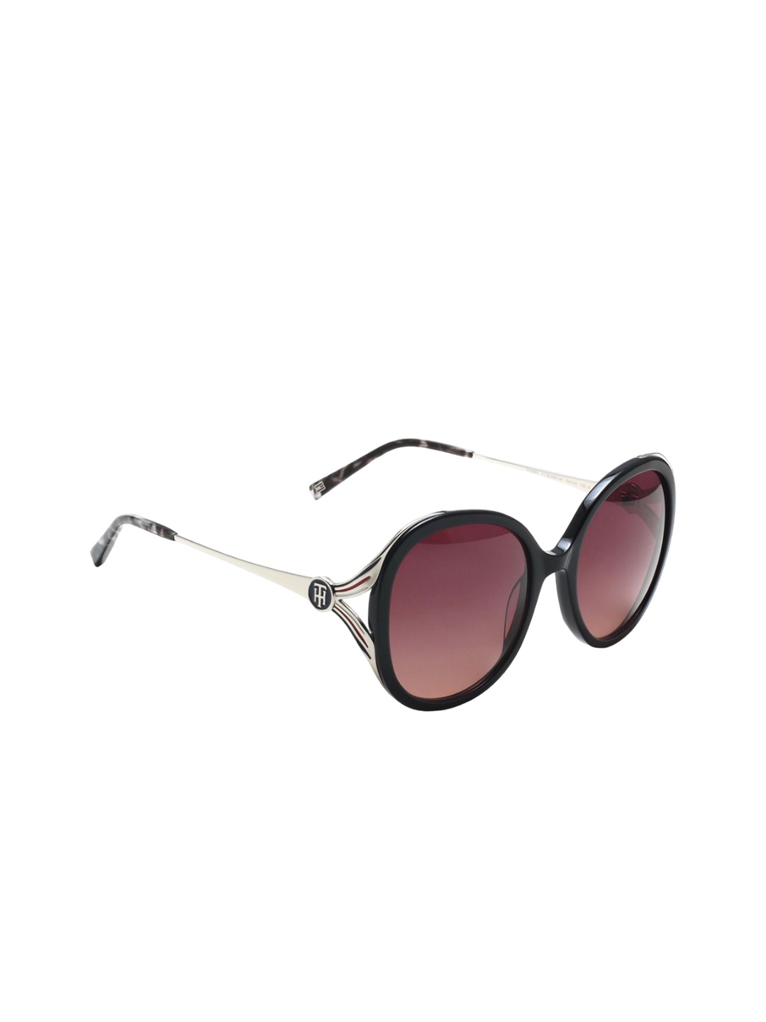 Tommy Hilfiger Women Round Sunglasses with UV Protected Lens TH 2593 C1 blkbr-34 54 S, Brown
Tommy Hilfiger Women Round Sunglasses with UV Protected Lens TH 2593 C1 blkbr-34 54 S, Brown