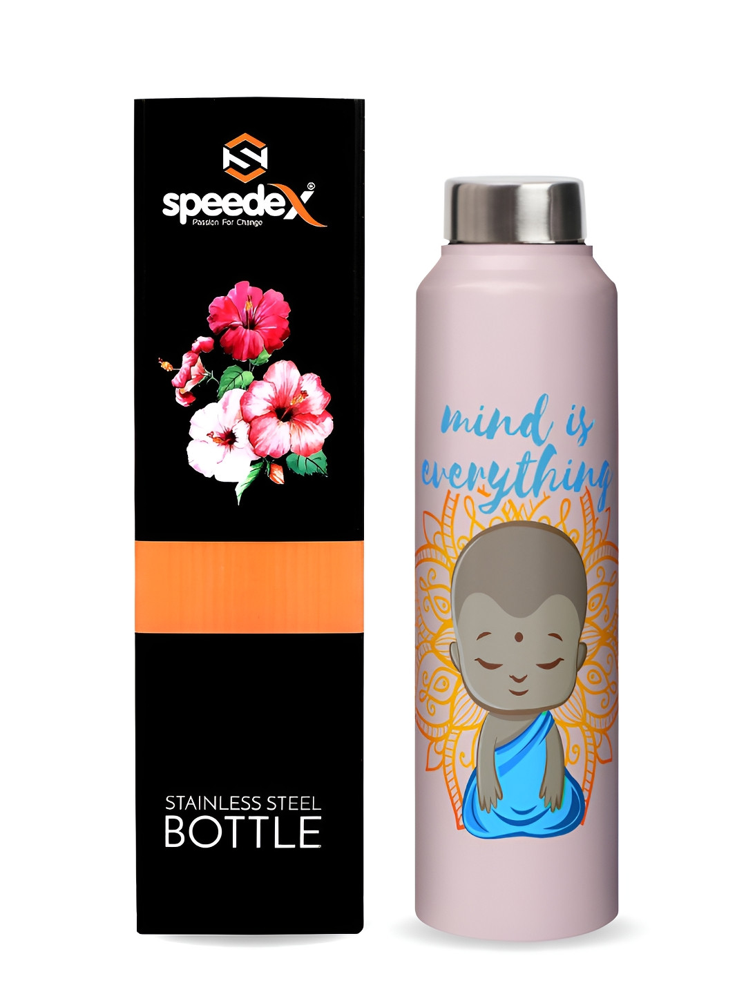Speedex Pink & Blue Abstract Printed Stainless Steel Single Wall Vacuum Water Bottle 1L
Speedex Pink & Blue Abstract Printed Stainless Steel Single Wall Vacuum Water Bottle 1L