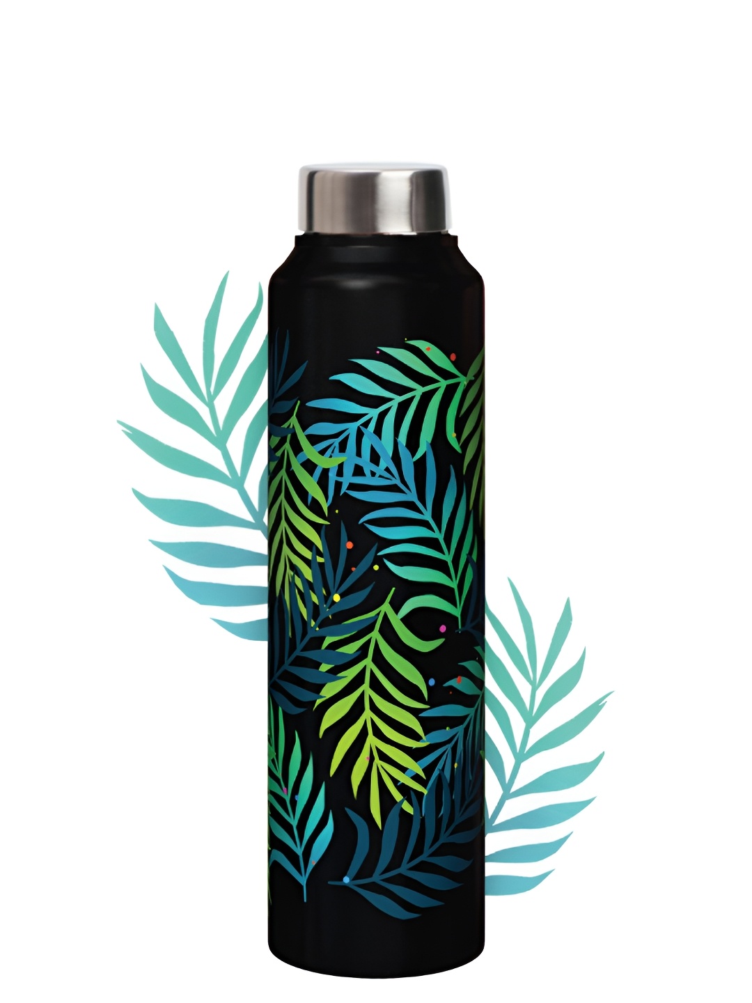 Speedex Black and Green Stainless Steel Floral Printed Single Wall Vacuum Water Bottle 1L
Speedex Black and Green Stainless Steel Floral Printed Single Wall Vacuum Water Bottle 1L