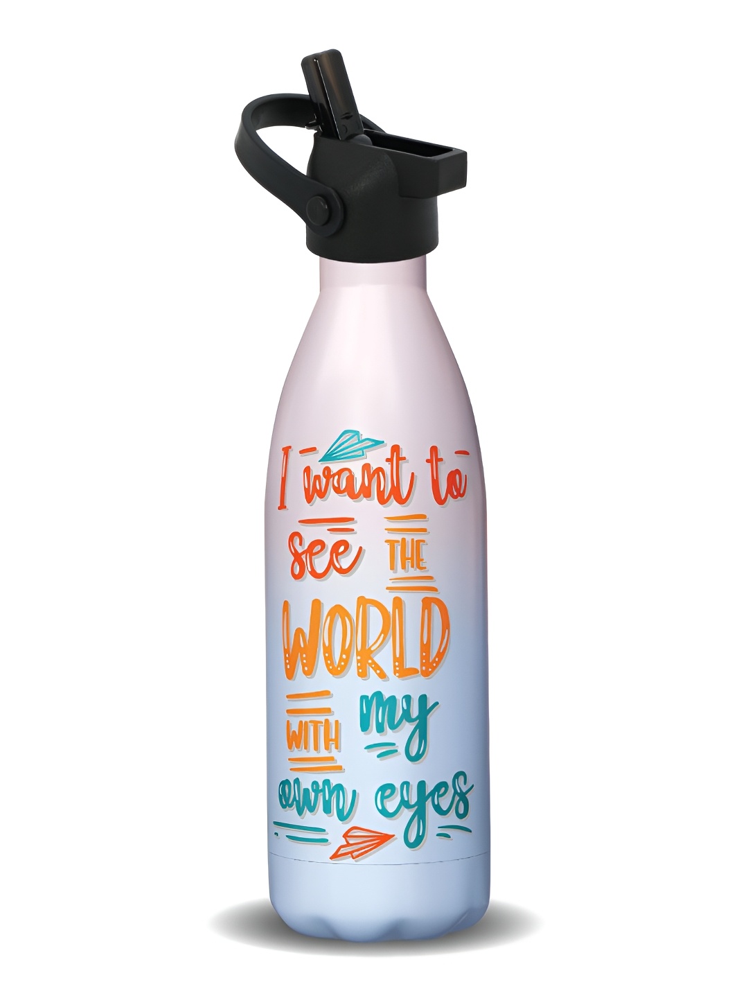 Speedex Multicoloured & Multicoloured Single Stainless Steel Printed Double Wall Vacuum Water Bottle, Multi
Speedex Multicoloured & Multicoloured Single Stainless Steel Printed Double Wall Vacuum Water Bottle, Multi