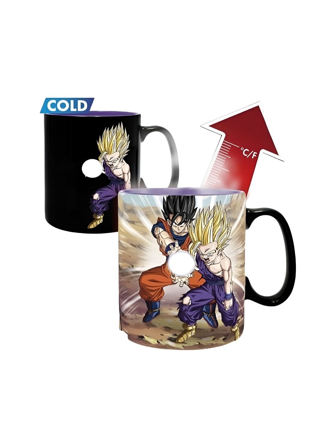 Entertainment Store Black & Red Dragon Ball Z Gohan Cell Printed Heat Change Ceramic Mug
Entertainment Store Black & Red Dragon Ball Z Gohan Cell Printed Heat Change Ceramic Mug