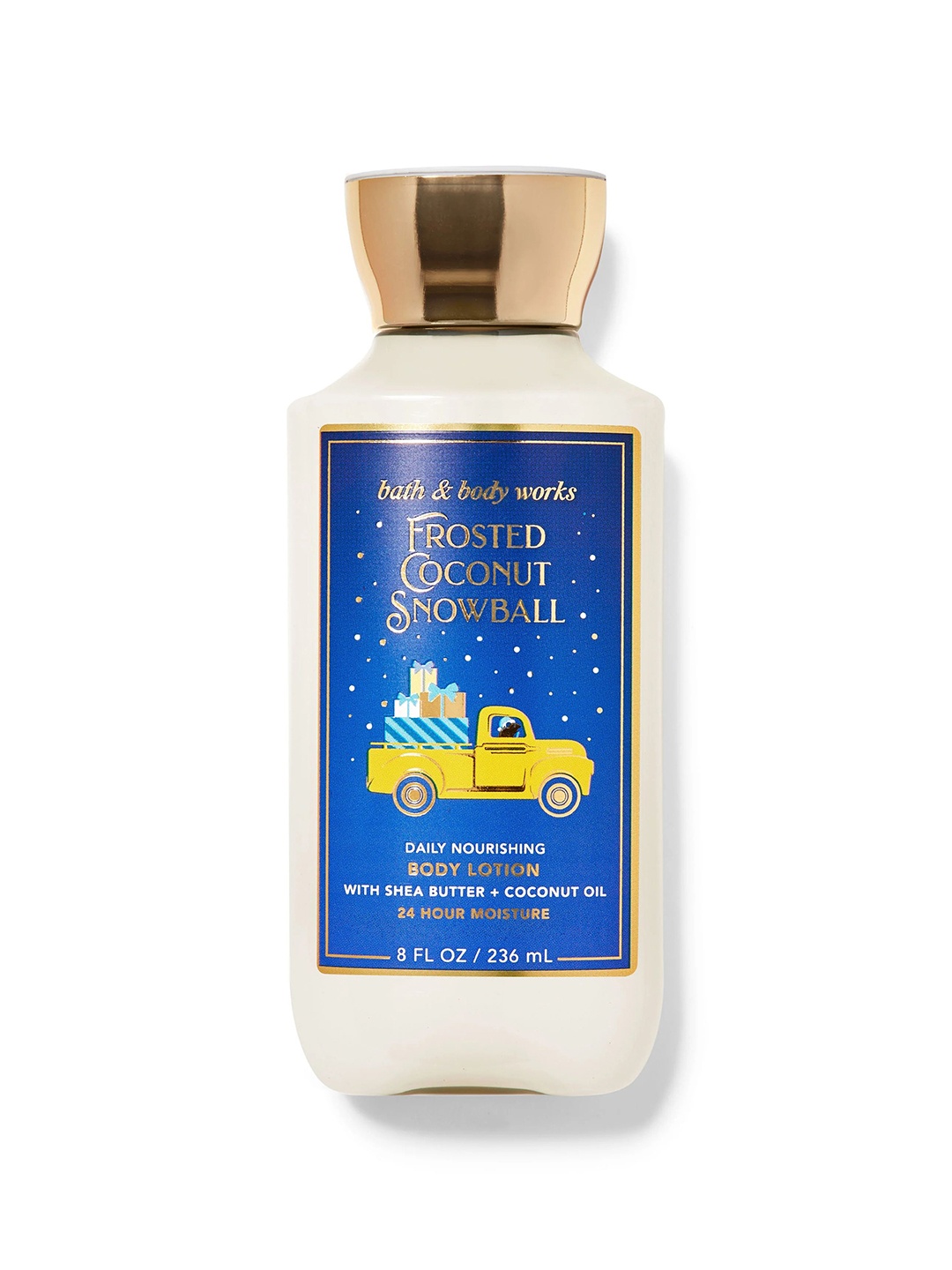 Bath & Body Works Frosted Coconut Snowball Daily Nourishing Body Lotion - 236ml, Blue
Bath & Body Works Frosted Coconut Snowball Daily Nourishing Body Lotion - 236ml, Blue