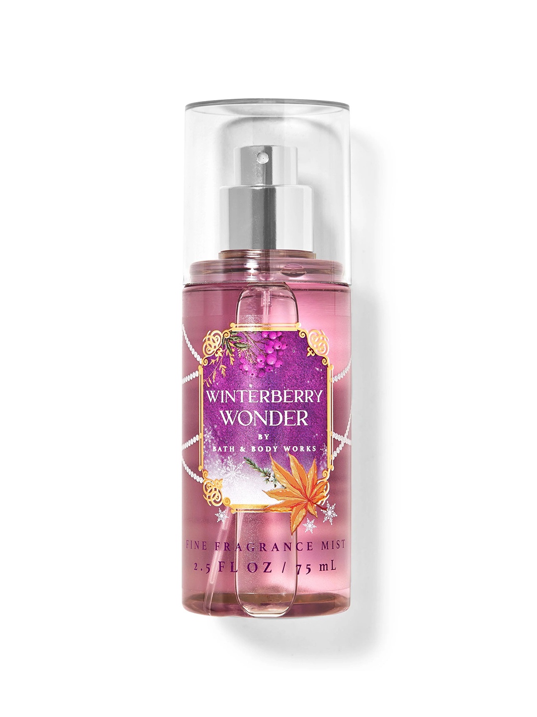Bath & Body Works Winterberry Wonder Long Lasting Fine Fragrance Mist - 75ml, Purple
Bath & Body Works Winterberry Wonder Long Lasting Fine Fragrance Mist - 75ml, Purple