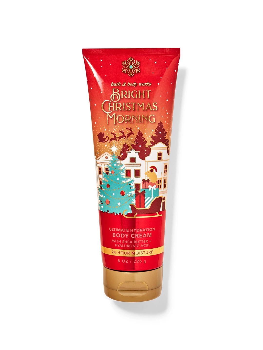 Bath & Body Works Bright Christmas Morning Ultimate Hydration Body Cream - 226g, Red
Bath & Body Works Bright Christmas Morning Ultimate Hydration Body Cream - 226g, Red