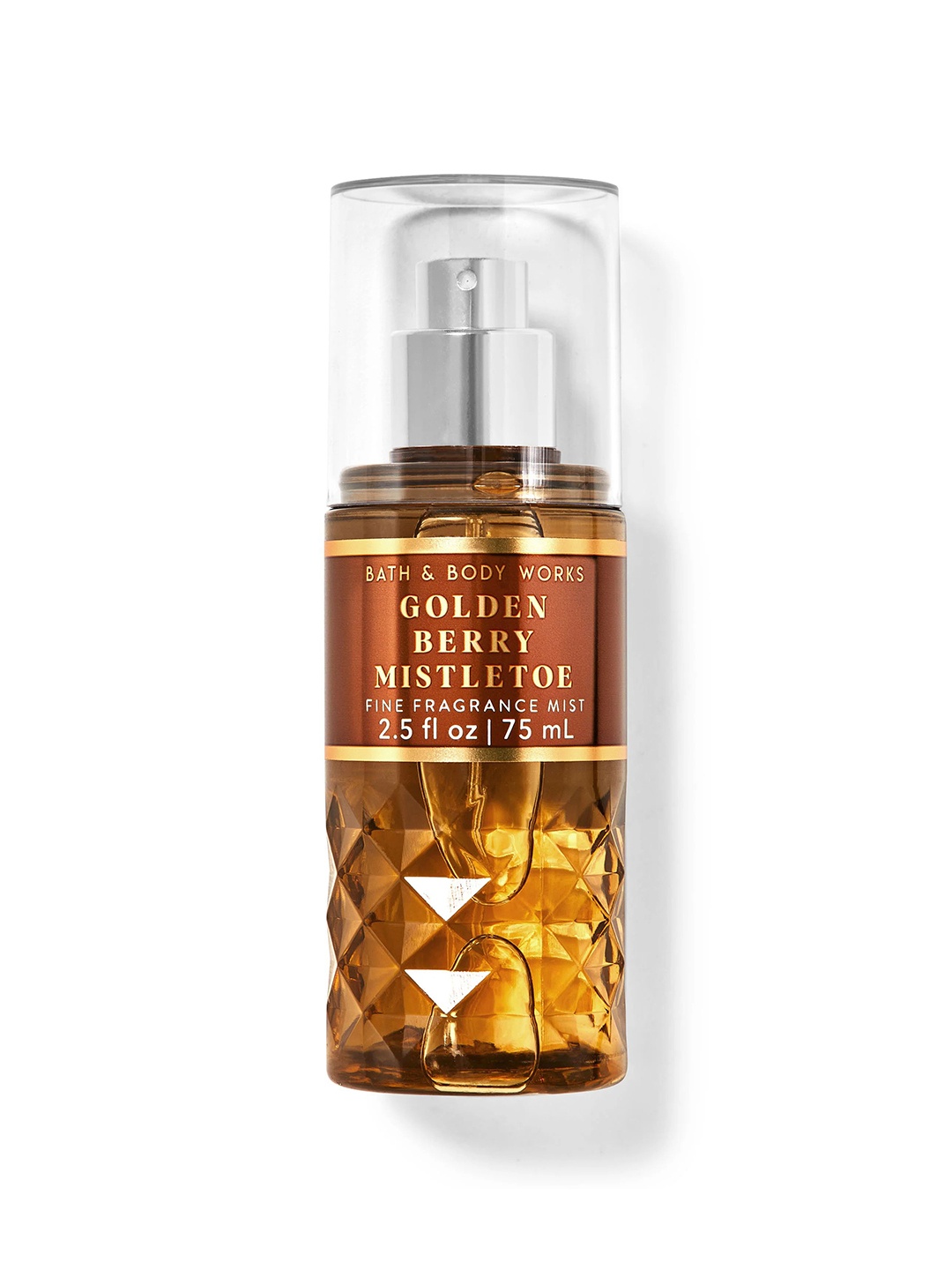 Bath & Body Works Golden Berry Mistletoe Long Lasting Fine Fragrance Mist - 75ml, Brown
Bath & Body Works Golden Berry Mistletoe Long Lasting Fine Fragrance Mist - 75ml, Brown