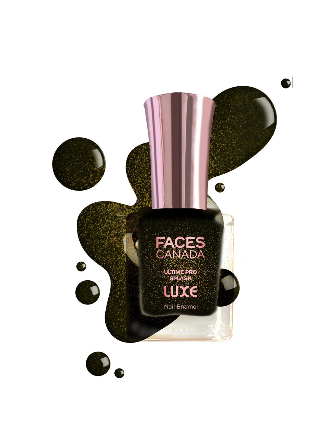 FACES CANADA Ultime Pro Splash Luxe Quick-Dry Nail Enamel 12ml - Slay Queen L15, Black
FACES CANADA Ultime Pro Splash Luxe Quick-Dry Nail Enamel 12ml - Slay Queen L15, Black