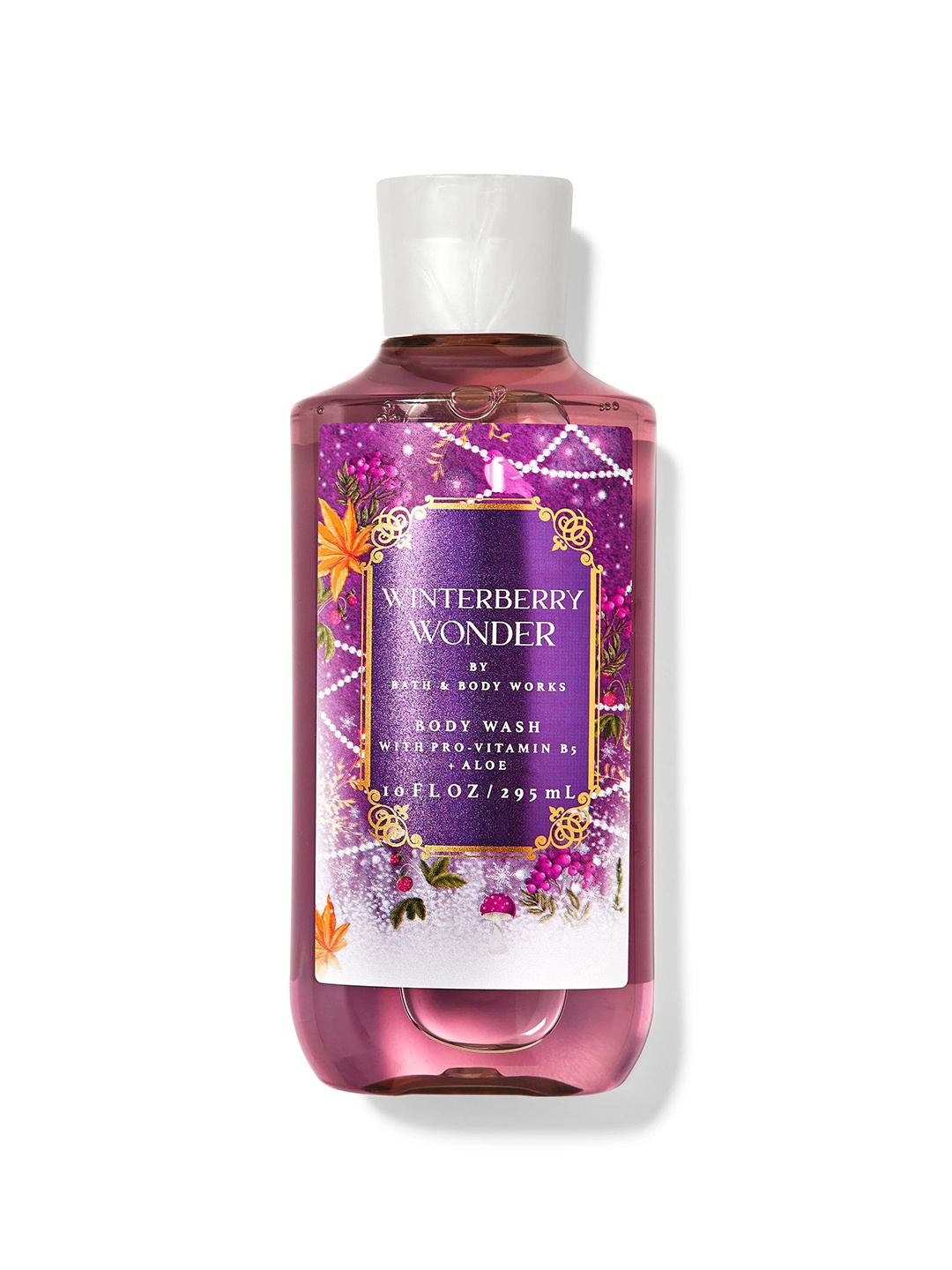 Bath & Body Works Winterberry Wonder Body Wash with Pro-Vitamins B5 & Aloe - 295 ml, Purple
Bath & Body Works Winterberry Wonder Body Wash with Pro-Vitamins B5 & Aloe - 295 ml, Purple