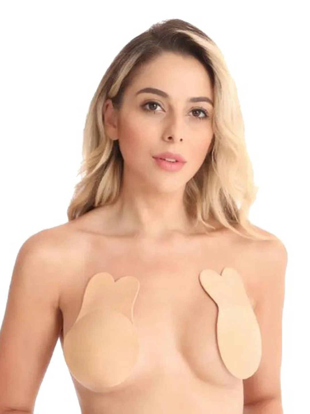 Softwrap Women Padded Reusable Pushup Nipple Covers Stick-On Lingerie Accessories, Beige
Softwrap Women Padded Reusable Pushup Nipple Covers Stick-On Lingerie Accessories, Beige