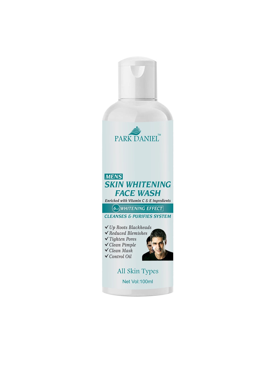 Park Daniel Men's Skin Whitening Face Wash Enriched With Vitamin C & E- 100 ml, White
Park Daniel Men's Skin Whitening Face Wash Enriched With Vitamin C & E- 100 ml, White