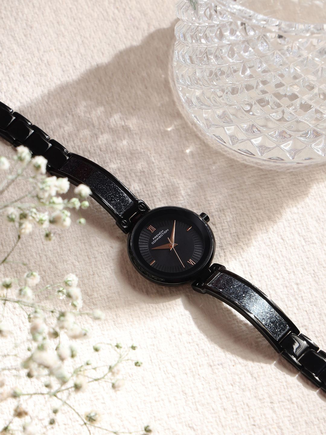 French Connection Women Printed Dial & Textured Straps Analogue Watch FCN0108BBM, Black
French Connection Women Printed Dial & Textured Straps Analogue Watch FCN0108BBM, Black