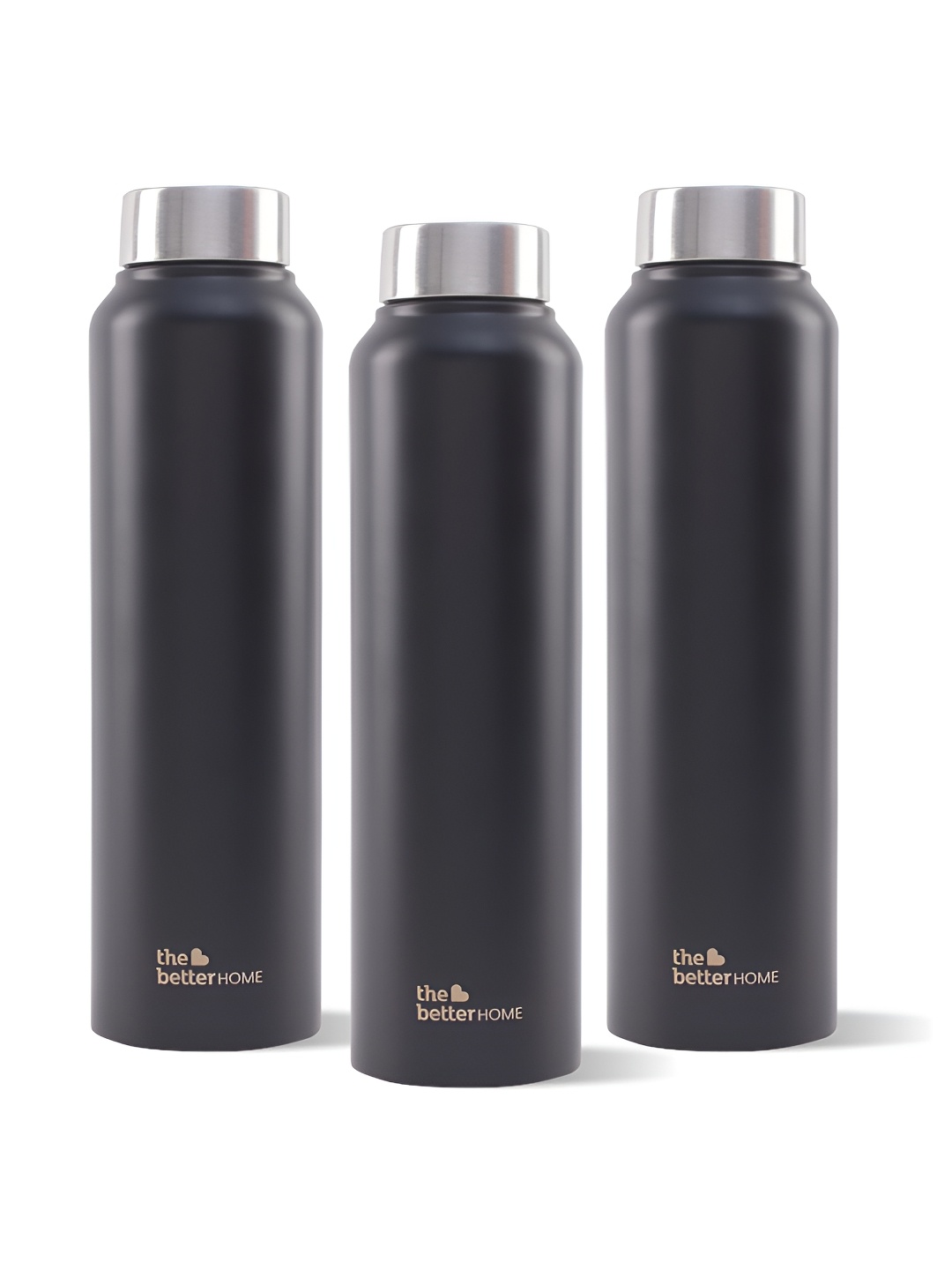 The Better Home Black 3 Pieces Stainless Steel Leak-Proof & Durable Water Bottle 1 L
The Better Home Black 3 Pieces Stainless Steel Leak-Proof & Durable Water Bottle 1 L