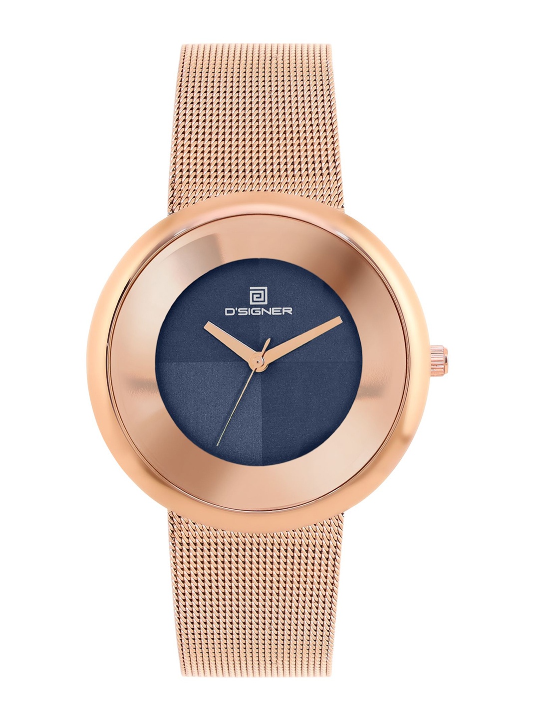 Dsigner Women Brass Embellished Dial & Bracelet Style Straps Analogue Watch 670RGM.5L, Blue
Dsigner Women Brass Embellished Dial & Bracelet Style Straps Analogue Watch 670RGM.5L, Blue