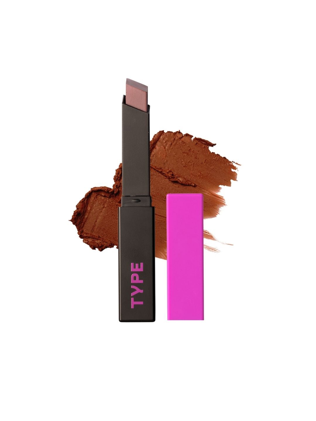 TYPE BEAUTY INC Soak It Matte Long Lasting Lipstick With Vitamin C - 2.5 g -Rebel 510, Brown
TYPE BEAUTY INC Soak It Matte Long Lasting Lipstick With Vitamin C - 2.5 g -Rebel 510, Brown