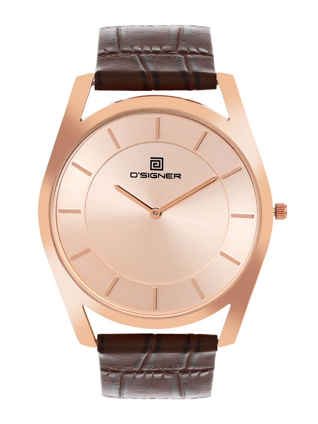 Dsigner Men Brass Dial & Leather Bracelet Style Straps Analogue Watch 753RGL.11G, Rose gold
Dsigner Men Brass Dial & Leather Bracelet Style Straps Analogue Watch 753RGL.11G, Rose gold