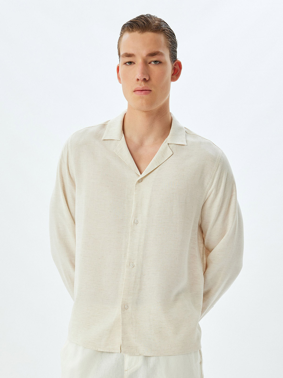 Koton Men Opaque Casual Shirt, Beige
Koton Men Opaque Casual Shirt, Beige