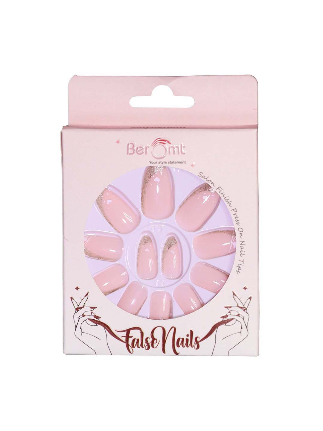 BEROMT Set Of 16 Salon Finish Press On Nail Tip With Application Kit - BFN338FN, Pink
BEROMT Set Of 16 Salon Finish Press On Nail Tip With Application Kit - BFN338FN, Pink