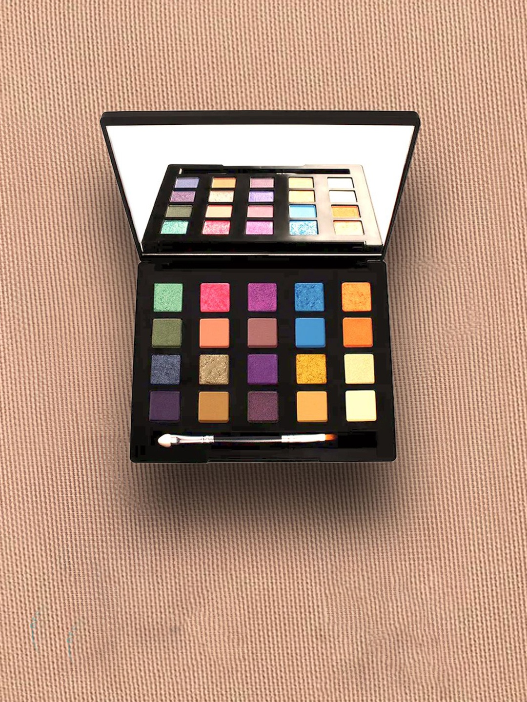 Gorgeous Girl 20 Shimmer Metallic & Matte Color Ultimate Eyeshadow Palette- 10 g- Shade-3, Black
Gorgeous Girl 20 Shimmer Metallic & Matte Color Ultimate Eyeshadow Palette- 10 g- Shade-3, Black