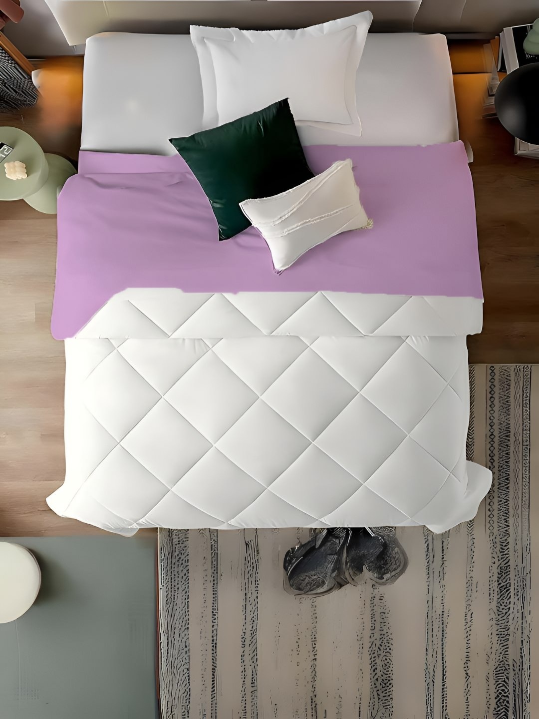 Sleeping Owls- because your sleep matters White Microfiber 400 GSM Single Bed Comforter
Sleeping Owls- because your sleep matters White Microfiber 400 GSM Single Bed Comforter