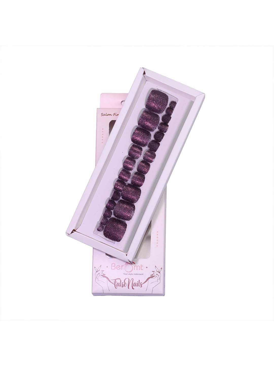 BEROMT Set Of 28 Salon Finish Press On Nail Tip With Application Kit - BFN282TN, Purple
BEROMT Set Of 28 Salon Finish Press On Nail Tip With Application Kit - BFN282TN, Purple