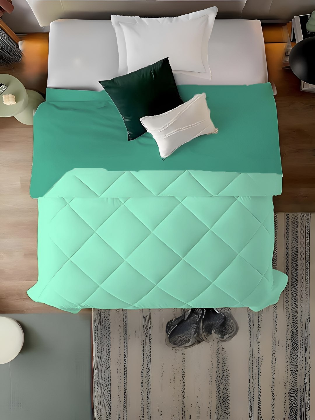 Sleeping Owls- because your sleep matters Sea Green Microfiber 400 GSM Bed Comforter
Sleeping Owls- because your sleep matters Sea Green Microfiber 400 GSM Bed Comforter