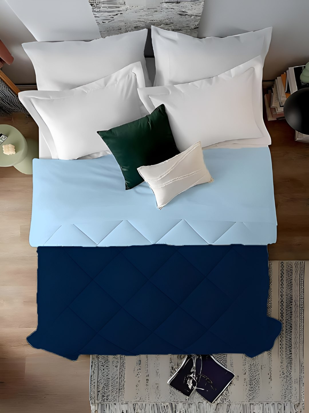 Sleeping Owls- because your sleep matters Navy Blue Microfiber 400 GSM Bed Comforter
Sleeping Owls- because your sleep matters Navy Blue Microfiber 400 GSM Bed Comforter