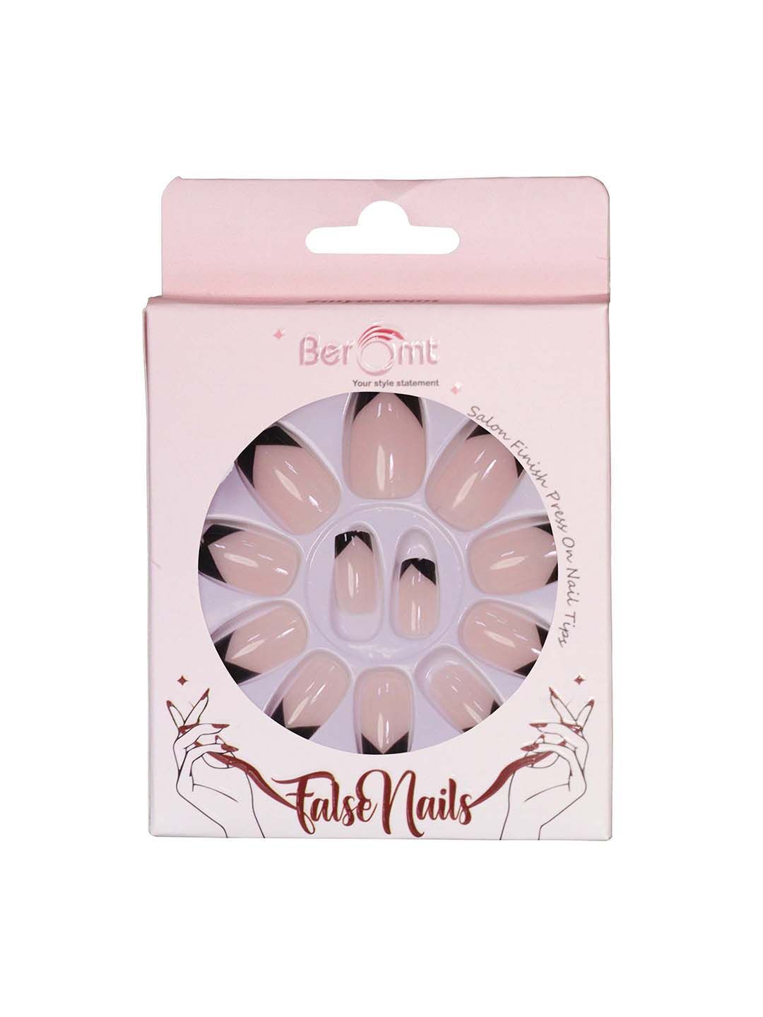 BEROMT Set Of 16 Jelly Stick On Nail Tip With Application Kit - BFN300FN, Transparent
BEROMT Set Of 16 Jelly Stick On Nail Tip With Application Kit - BFN300FN, Transparent