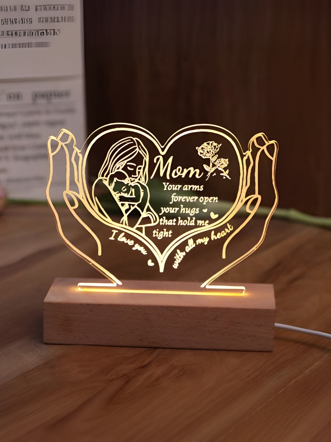 Gleevers Transparent Printed Acrylic Contemporary Heart Shaped Table Lamp
Gleevers Transparent Printed Acrylic Contemporary Heart Shaped Table Lamp