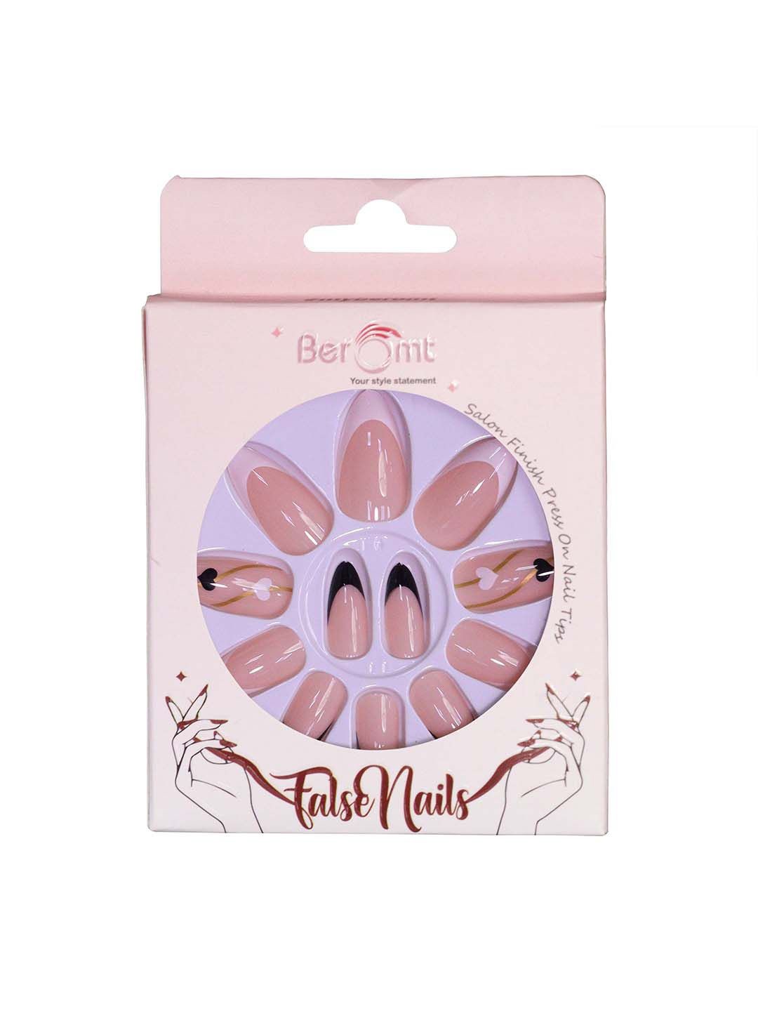BEROMT Set Of 12 Salon Finish Press On Nail French Tip With Application Kit - BFN332FN, Nude
BEROMT Set Of 12 Salon Finish Press On Nail French Tip With Application Kit - BFN332FN, Nude