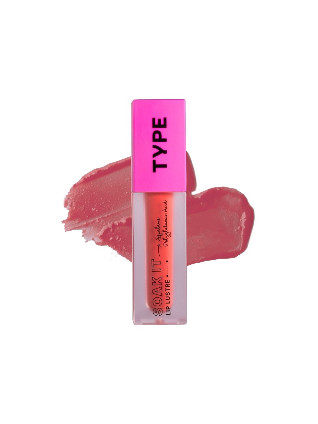 TYPE BEAUTY INC Soak It Lip Gloss Infused With Squalene - 4 ml - Influencer 400, Red
TYPE BEAUTY INC Soak It Lip Gloss Infused With Squalene - 4 ml - Influencer 400, Red