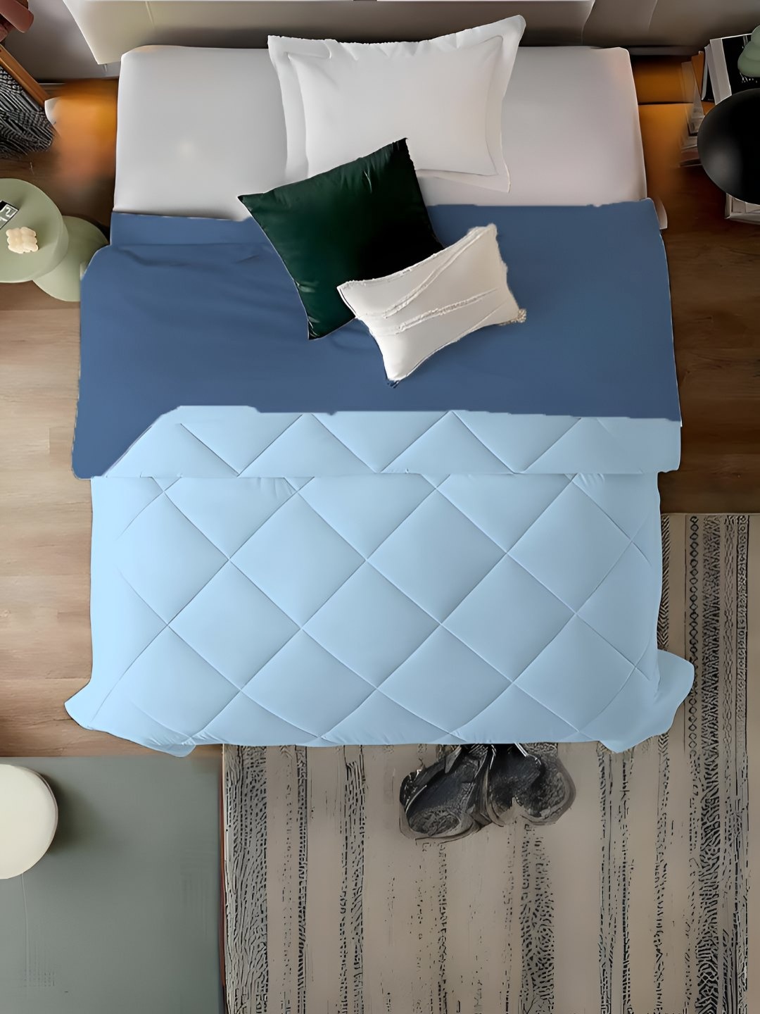 Sleeping Owls- because your sleep matters Blue Microfiber 400 GSM Single Bed Comforter
Sleeping Owls- because your sleep matters Blue Microfiber 400 GSM Single Bed Comforter