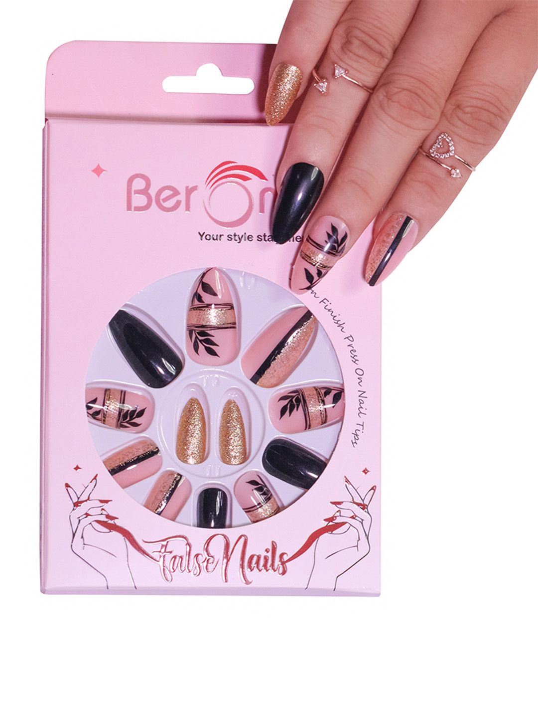 BEROMT Set Of 12 Salon Finish Press On Nail Tip With Application Kit - BFN351FN, Beige
BEROMT Set Of 12 Salon Finish Press On Nail Tip With Application Kit - BFN351FN, Beige
