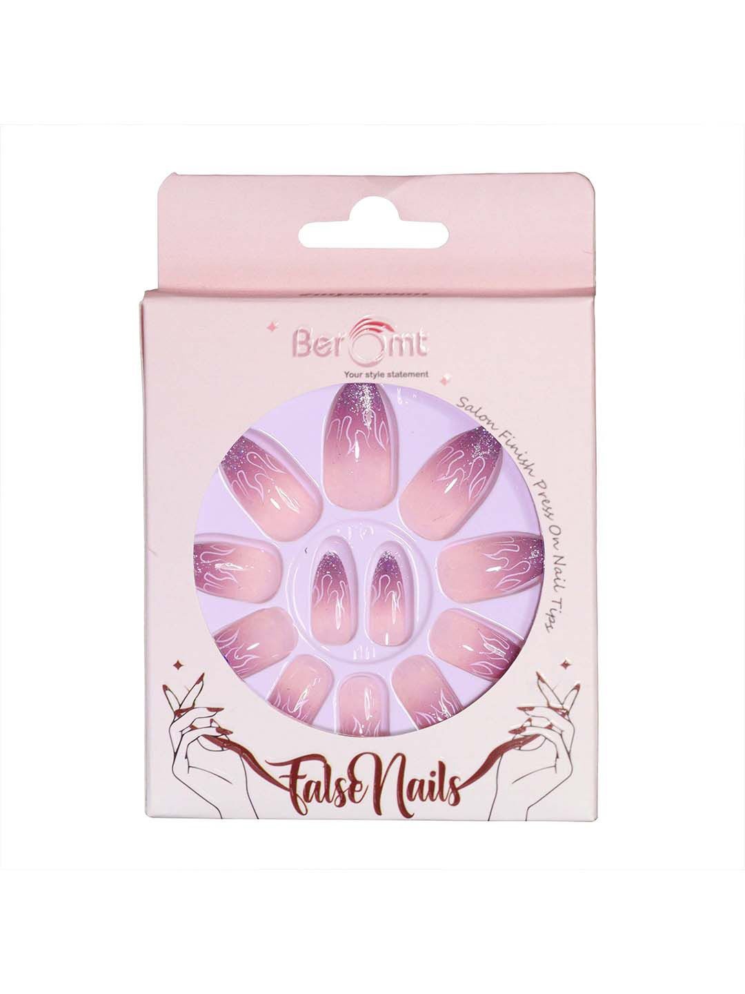 BEROMT Set Of 16 Salon Finish Press On Nail Tip With Application Kit - BFN344FN, Pink
BEROMT Set Of 16 Salon Finish Press On Nail Tip With Application Kit - BFN344FN, Pink