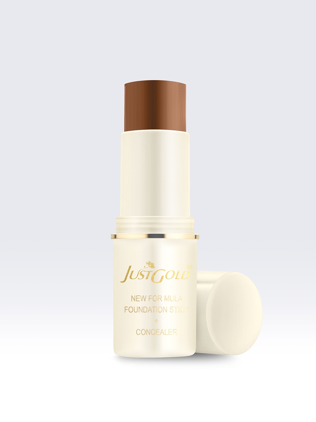JUSTGOLD New Formula Lightweight Full Coverage Foundation Stick & Concealer-18g - Brown
JUSTGOLD New Formula Lightweight Full Coverage Foundation Stick & Concealer-18g - Brown