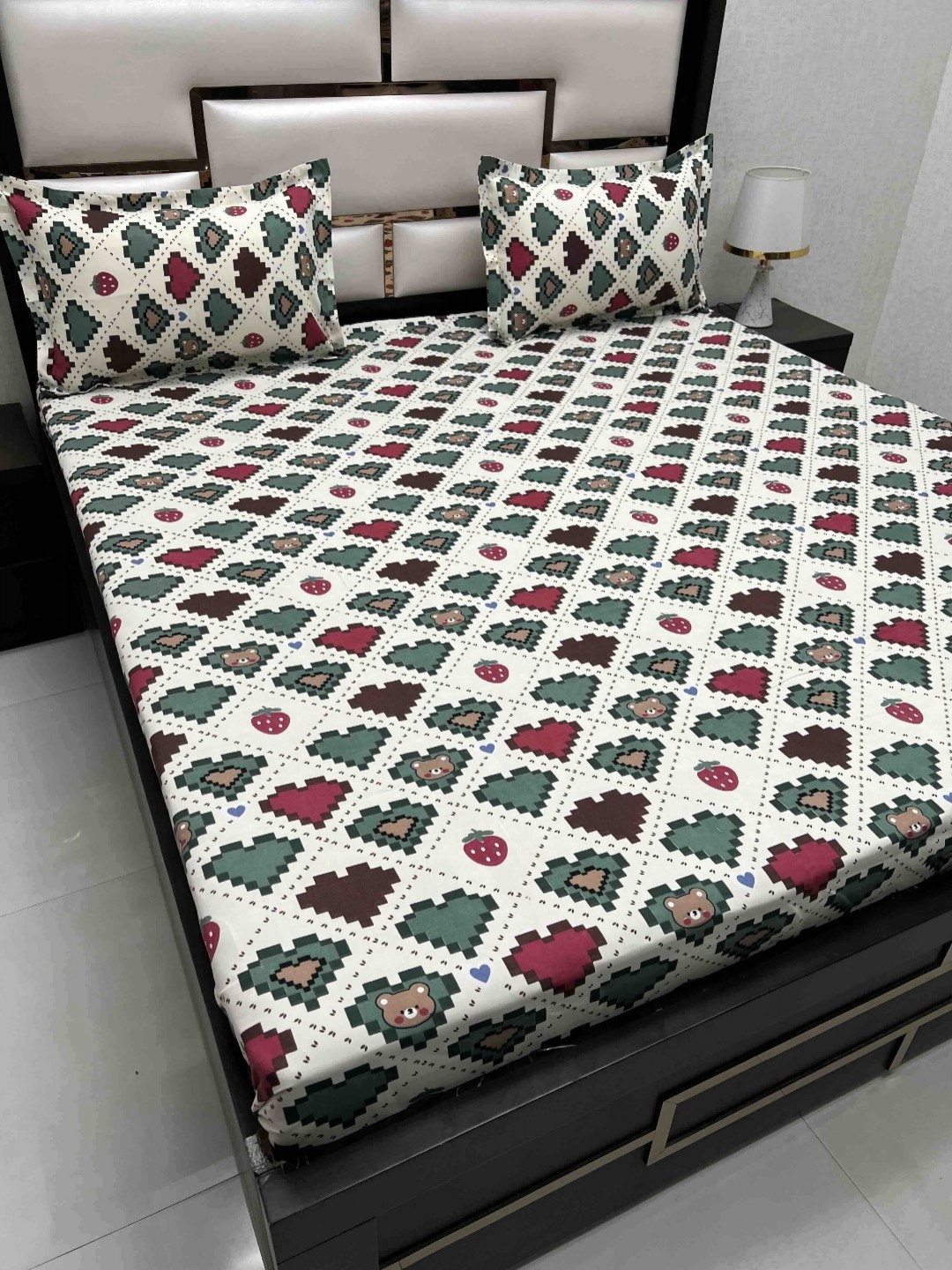 Pure Decor Kids Queen Size Double Bed Bedsheet With 2 Pillow Covers 2.28m X 2.54m, Cream
Pure Decor Kids Queen Size Double Bed Bedsheet With 2 Pillow Covers 2.28m X 2.54m, Cream
